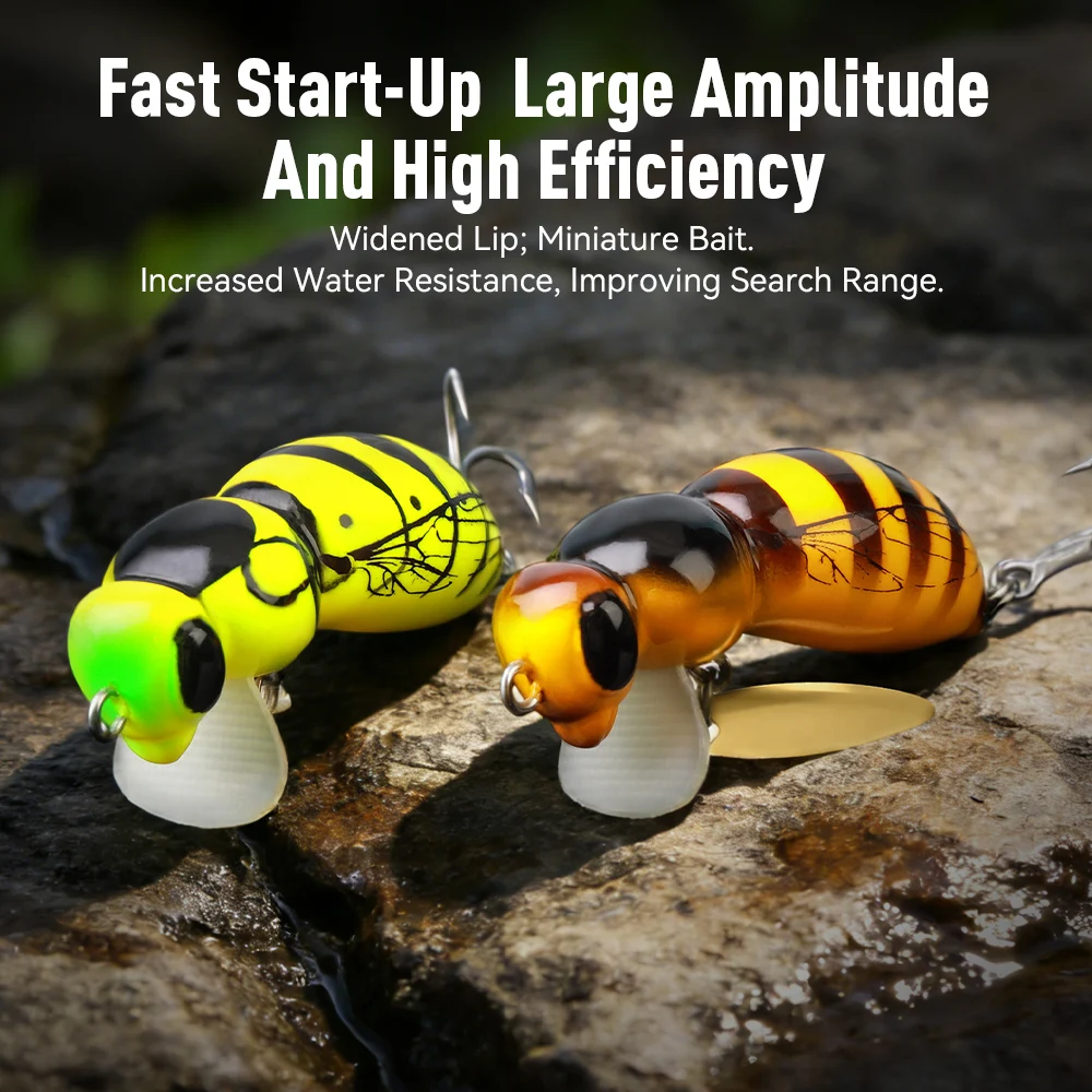 Kingdom 3 adet Wasp Minnow Lur - Fishing Lure Topwater incelemesi ve fiyatı