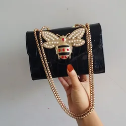 Handbag High Quality Fashion Women Clutch Small Purse Ladies Party Famous Brand Ladies Chains Shoulder Messenger Crossbody Bags