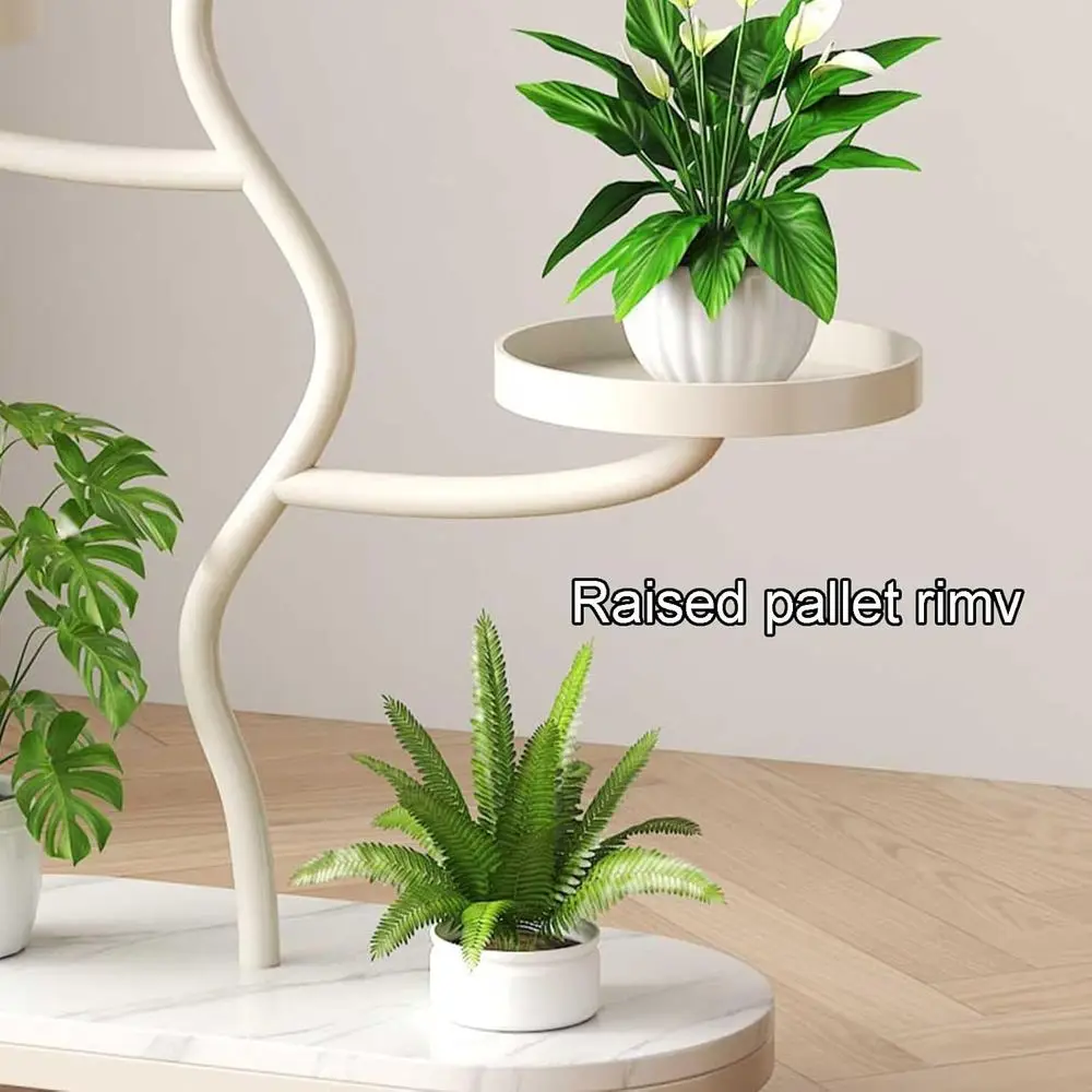 Stylish Metal Tree Stand for Living Room Plants, Tall Display Rack