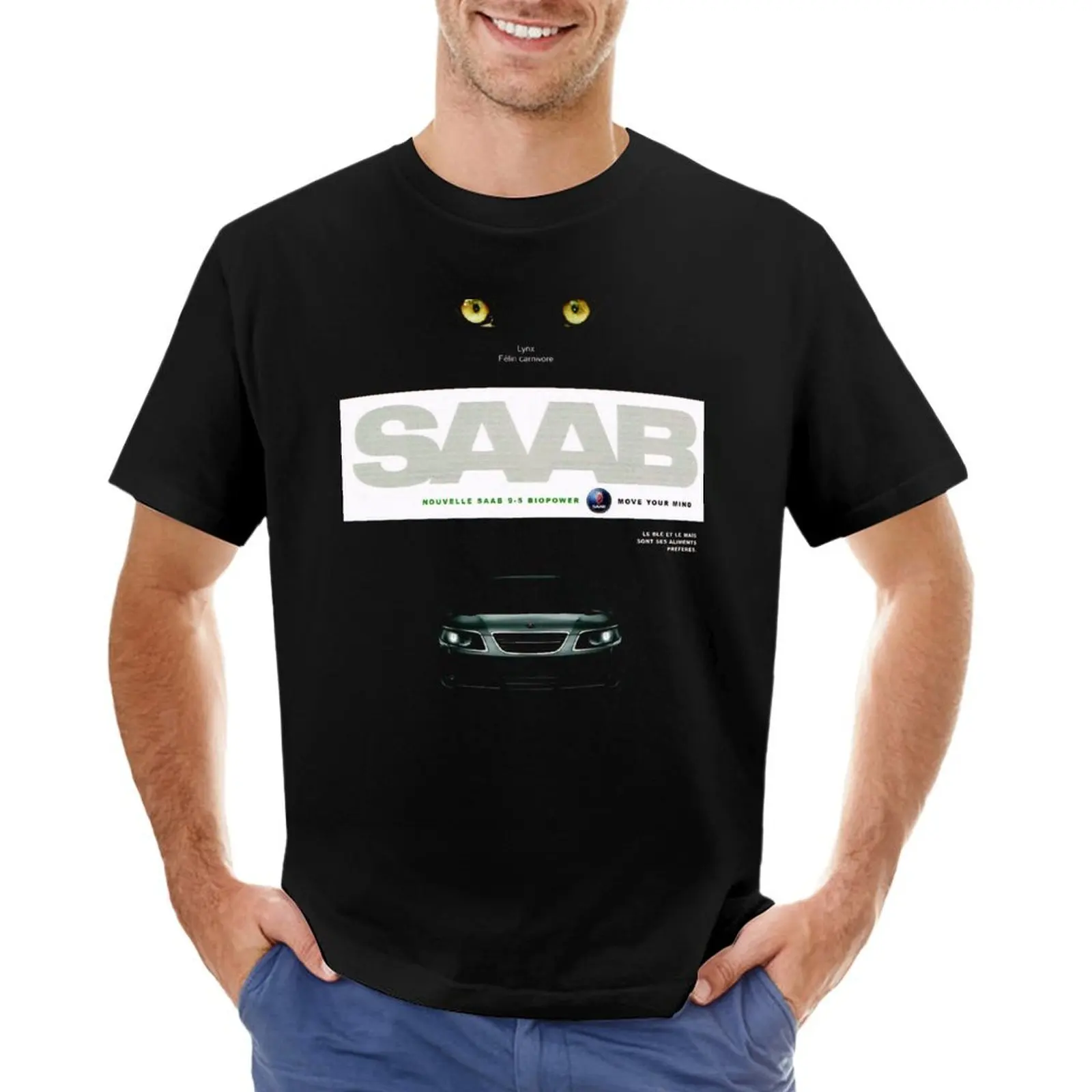 

SAAB 9-5 T-Shirt animal prinfor boys customs design your own mens plain t shirts