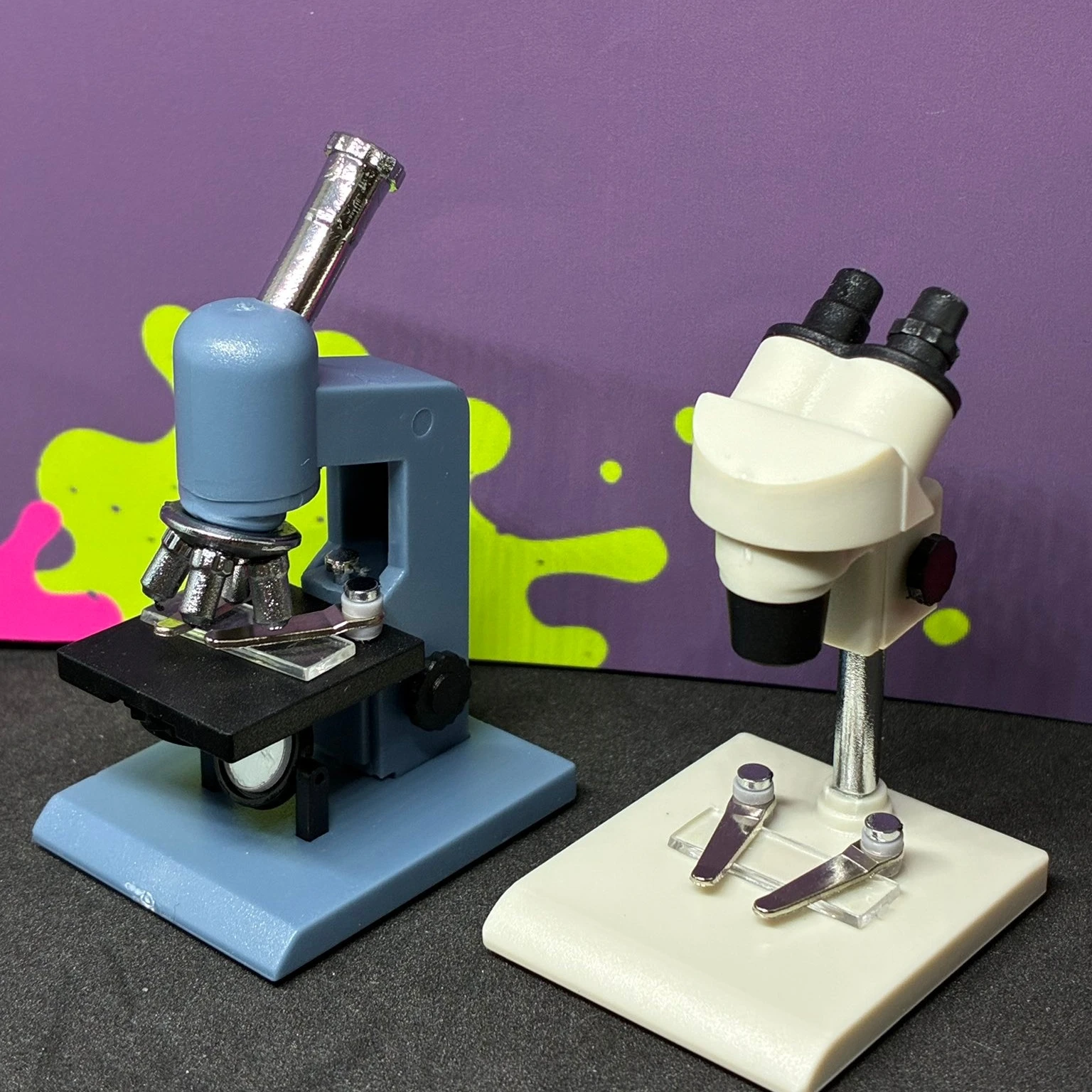 J.Dream capsule toys cute Research Mascot 5 Monocular Microscope Balance Scale 1/8 1/6 dollhouse collection miniatures figures view 4