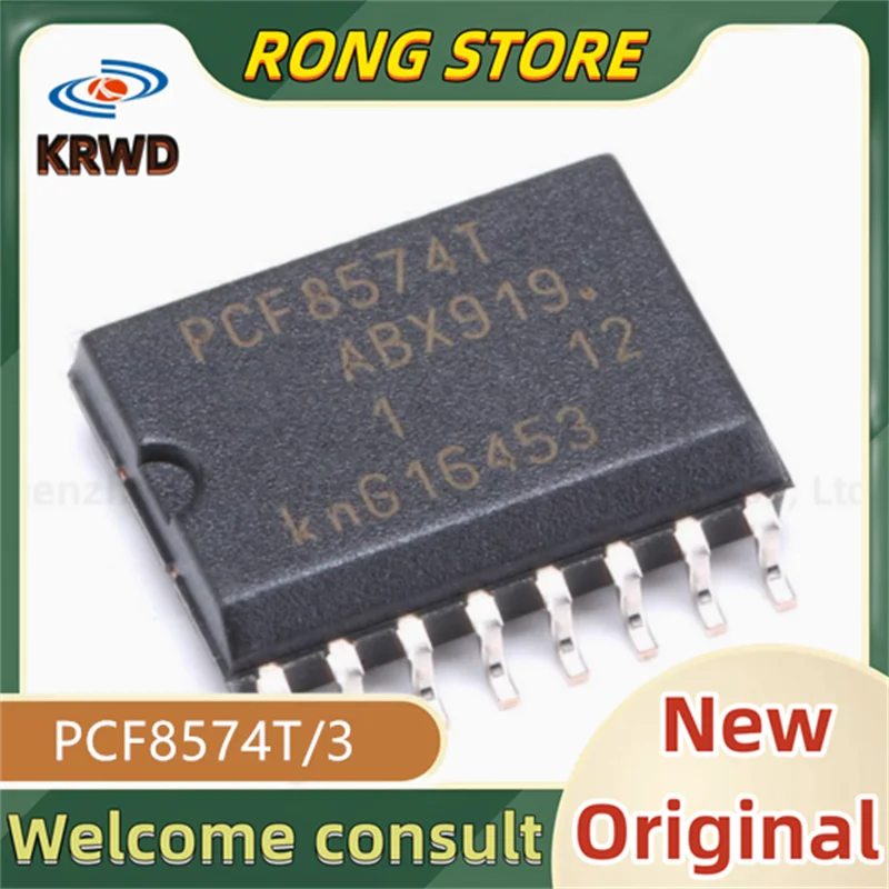 5PCS PCF8574T New and original PCF8574T/3,518 PCF8574T/3 PCF8574 SOP16