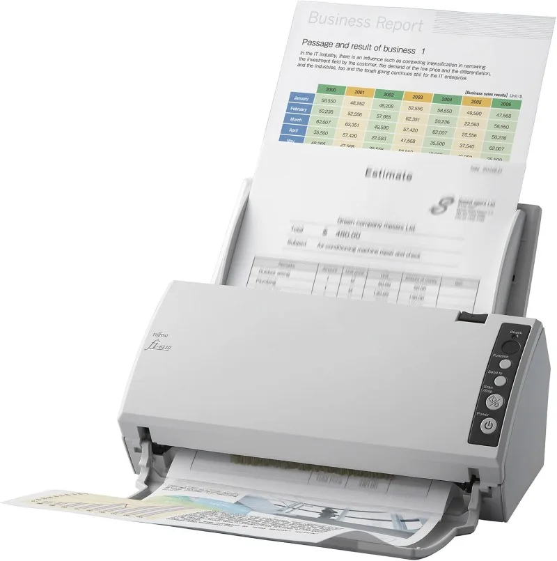 

Fujitsu Image Scanner Fi-6110（ADF) Automatic Document Feeder Sanner Sheet-Fed A4 Size Desktop Scanner
