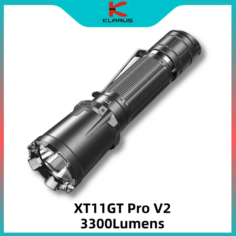 klarus xt11gt pro recarregavel lanterna led cree xhp35 hd led 2200 lumen tocha tatica por 18650 bateria para a policia 01