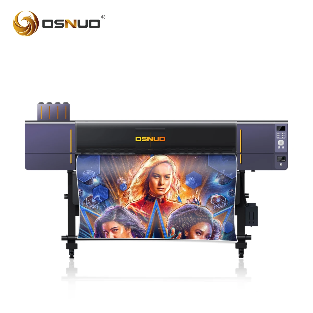 

wide format 1.6m eco solvent printer with i3200 for vinyl sticker advertising