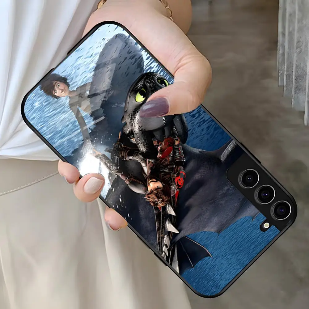 How To T-Train Anime Your Dragon Phone Case For Samsung S26 S25 Plus S20 S20 Plus S22 Ultra S23 FE S21 Plus S21 Ultra Glass Co