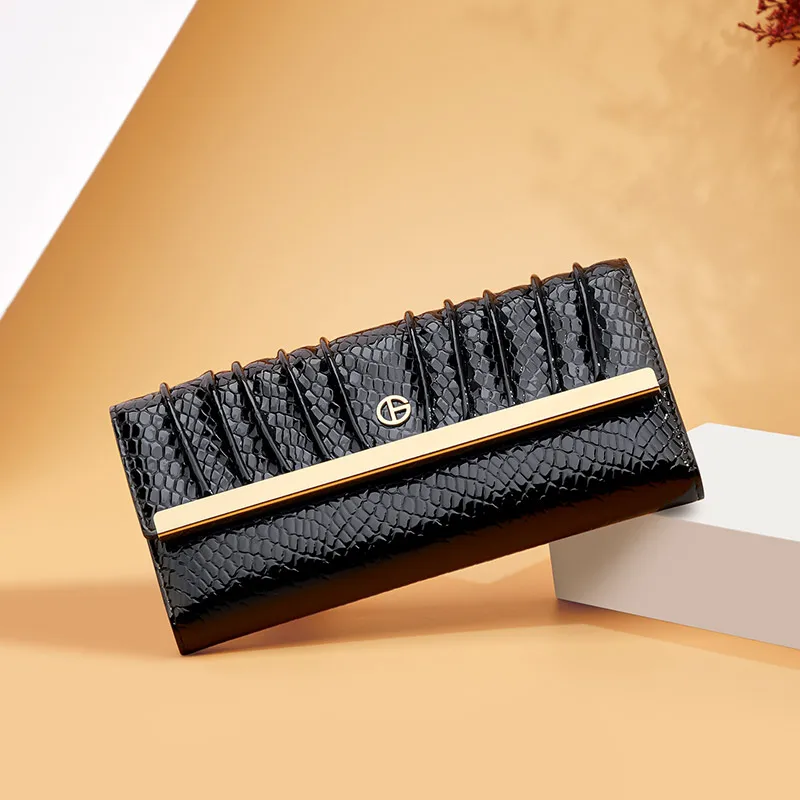 long-fashionable-large-capacity-multi-functional-ladies-wallet-coin-purse-handbag-can-hold-mobile-phone-paul's-leather-wallet