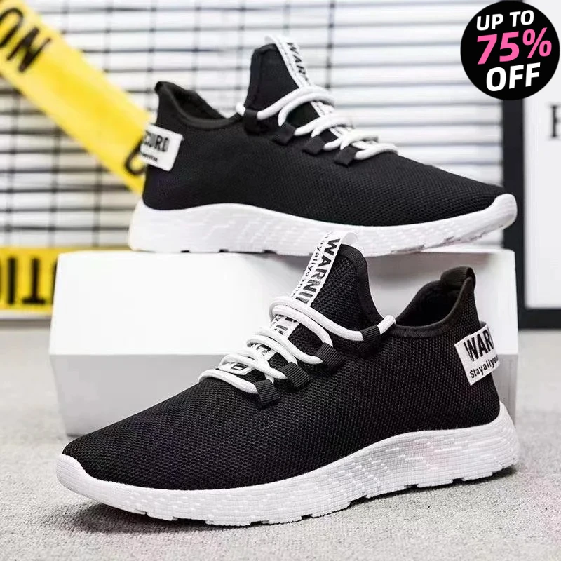 

Male's sneakers casual lightweight mesh sports shoes summer men's outdoor soft sole Breathable comfort fashion tide running shoe
