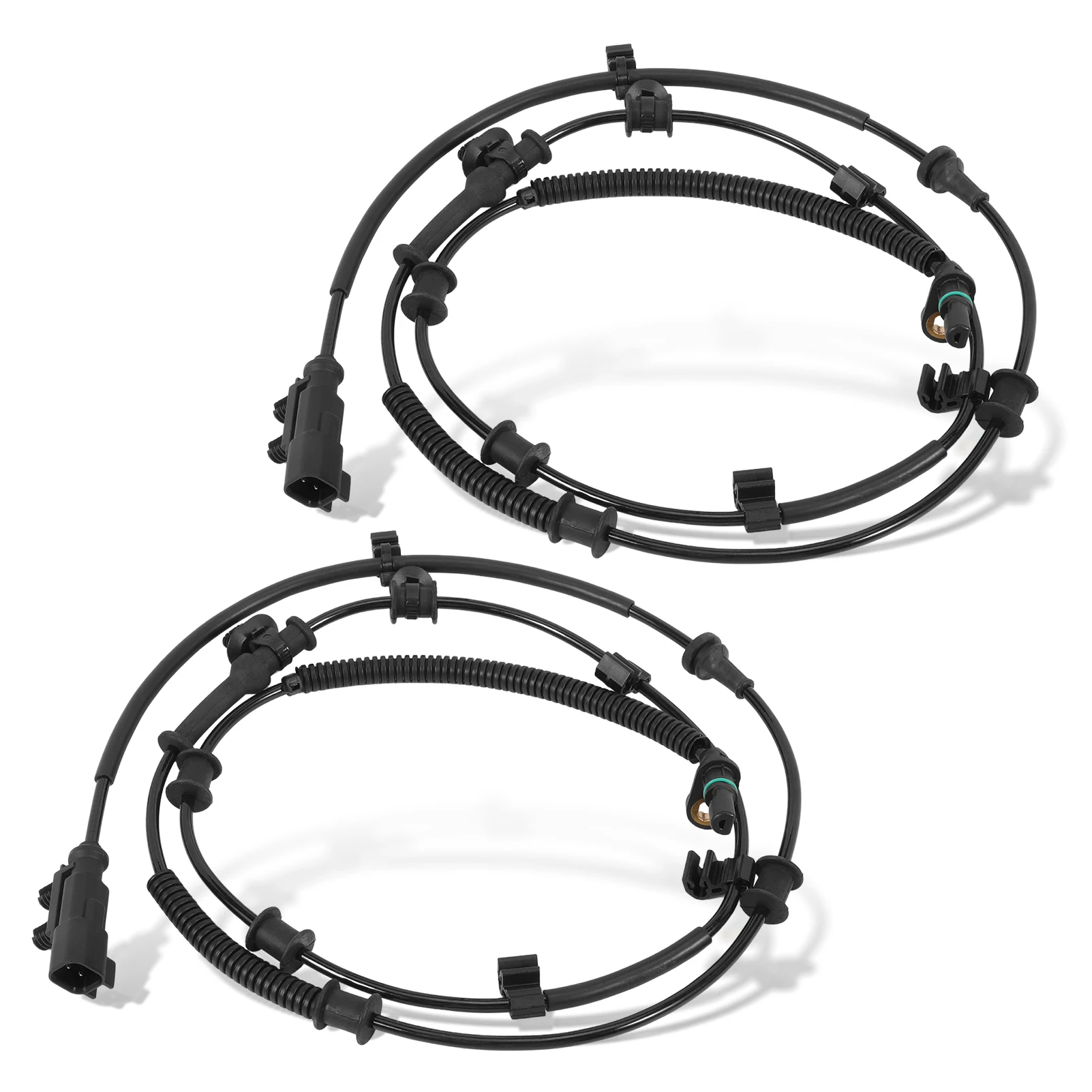 

1 пара передних левых и правых датчиков скорости колеса ABS 68394210AC для Jeep Wrangler 2018-2023, Gladiator 2020-2023 68394210AD