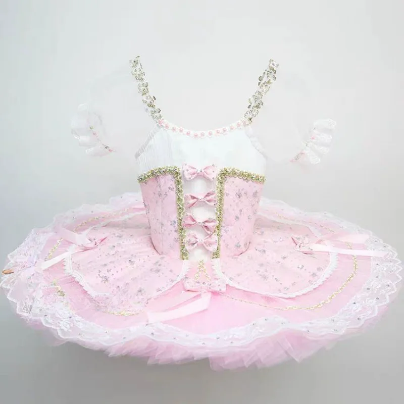 Pink fairy doll doll fairy perform pancake dress