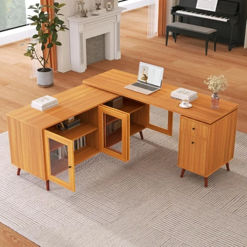 

Desk, Teak Office Table Office Desk Electric Standing Desk