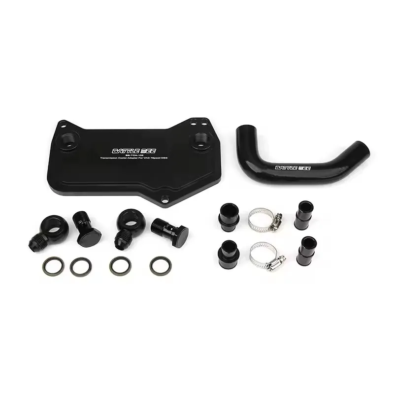 

DQ381 7 Speed DSG Gear Box Transmission Cooler Adapter Base Plate Sandwich For Cooling System BB-TCA-105
