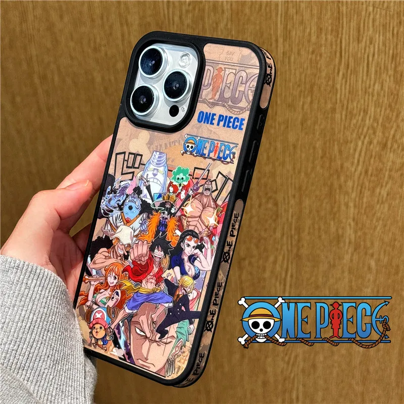 ONE PIECE Anime Franky Phone Case for iPhone 12 13 14 15 16 Pro