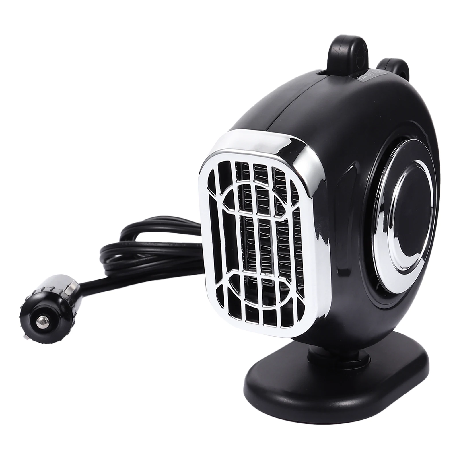 

Portable Car Heater Ceramic Vehicle Defroster Dashboard Fast Heating Demister Small Size Adhesive Installation Low Power Long