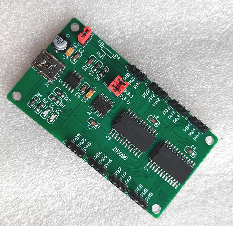 

Eight-way Digital Potentiometer Module Digital Chip Serial Port 10K Potentiometer 256-level Adjustable Silent Gain