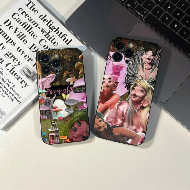 Girl Singer Melanie Martinez Phone Case FOR IPhone 14 13 11 12 Pro 8 7 Plus X 13 Pro MAX XR XS MINI SE 2020 Fashion Black Covers