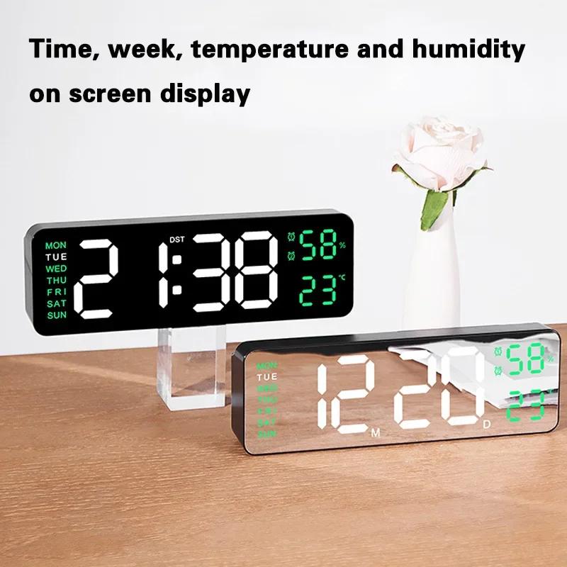 Large Led Alarm Clo…