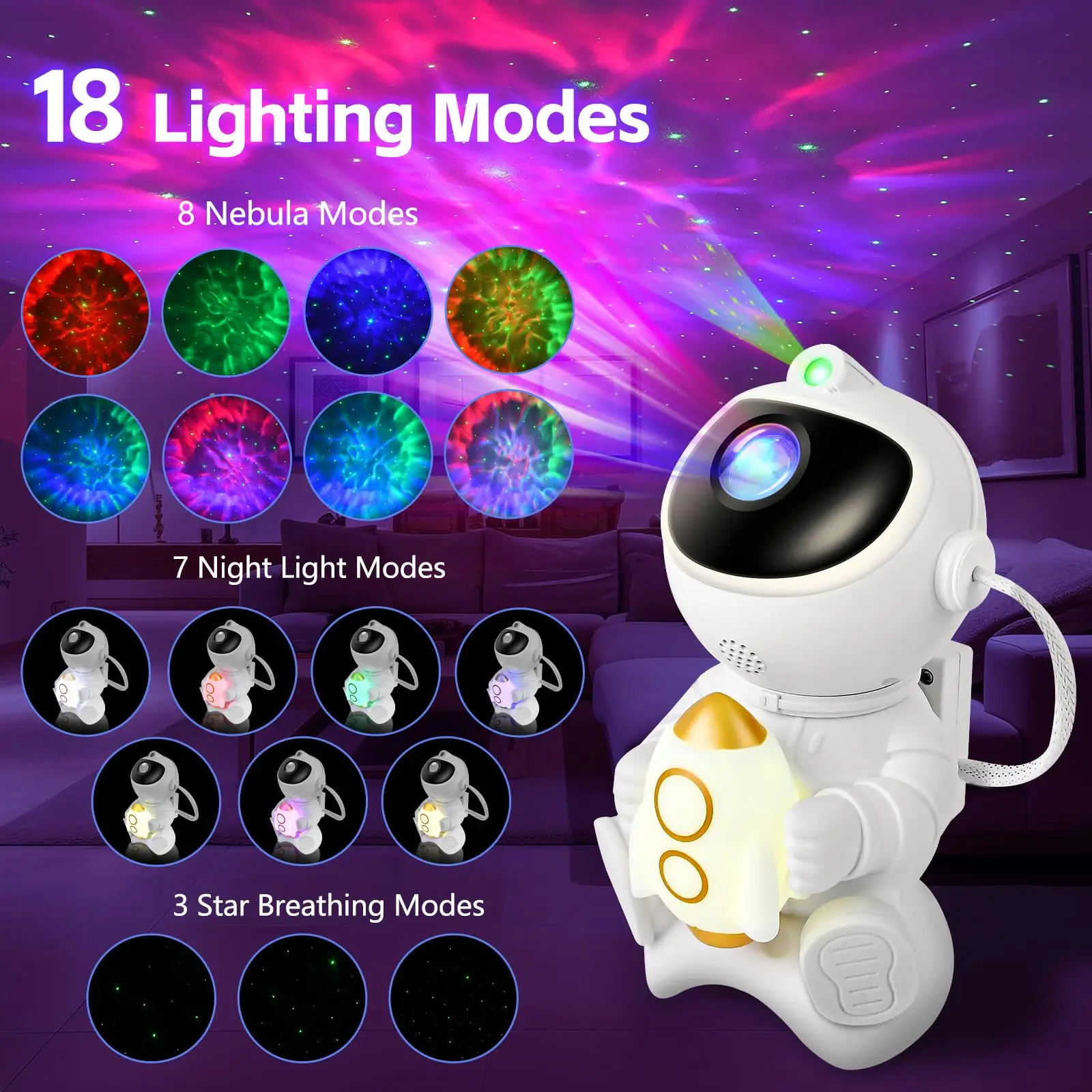  LED Bluetooth 