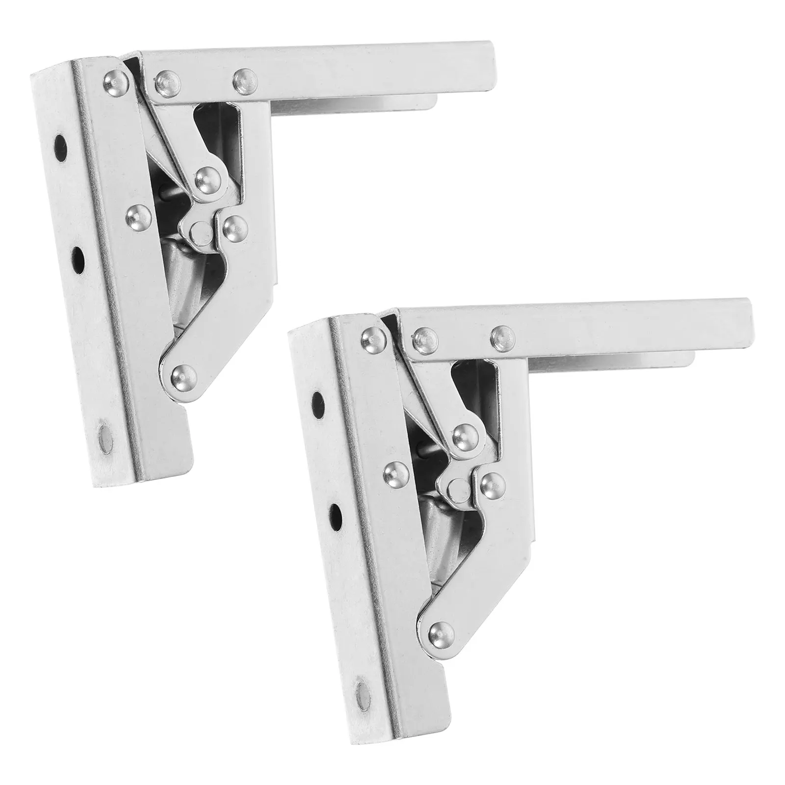 

Stainless Steel Hinge Cabinet Door Hinges Aluminum Brackets for Shelves Butt Barn Gate Black