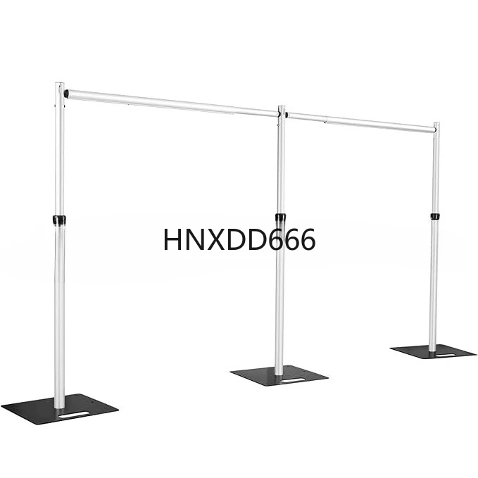 

3 * 6 meters single-layer wedding gauze curtain flower wall frame adjustment telescopic rod