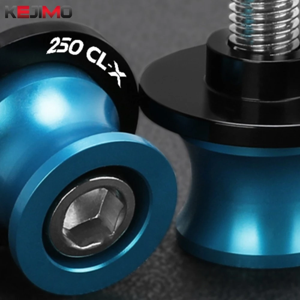 2026 2025 New For CFMOTO 250CLX 250 CLX Clx250 10MM Motor CNC Aluminium Swingarm Spools Rear Stand Screws Sliders Accessories