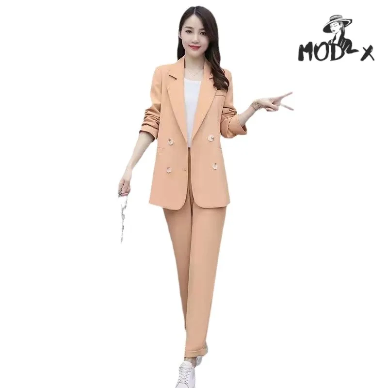 MODX-Loose Suit for Female New Korean Version Early Fall Casual Fashion Temperament Career Large Size Suit Hot 2024