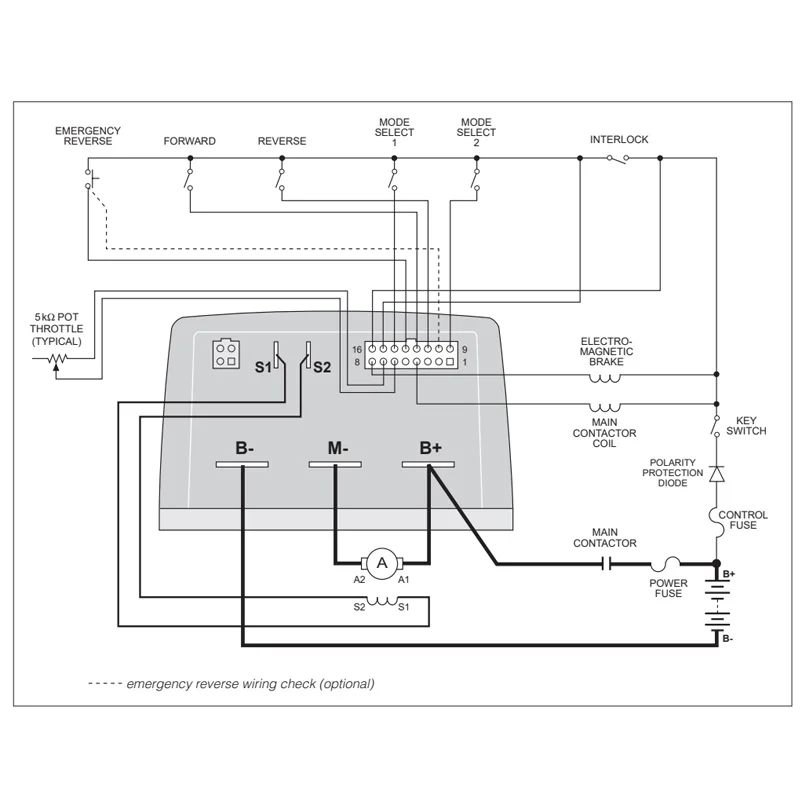 Imagem -05 - Controlador de Velocidade do Motor dc para Empilhadeira Elétrica Porta-paletes 24v36v 300a tipo P12434322
