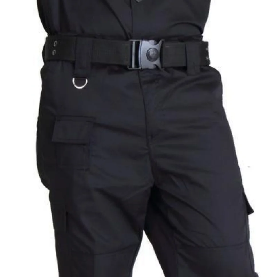 

Men's Breathable Training Pants Spring Autumn Summer Tactical Workwear Bla Long Cotton Polyester Straight Leg Casual Trousers