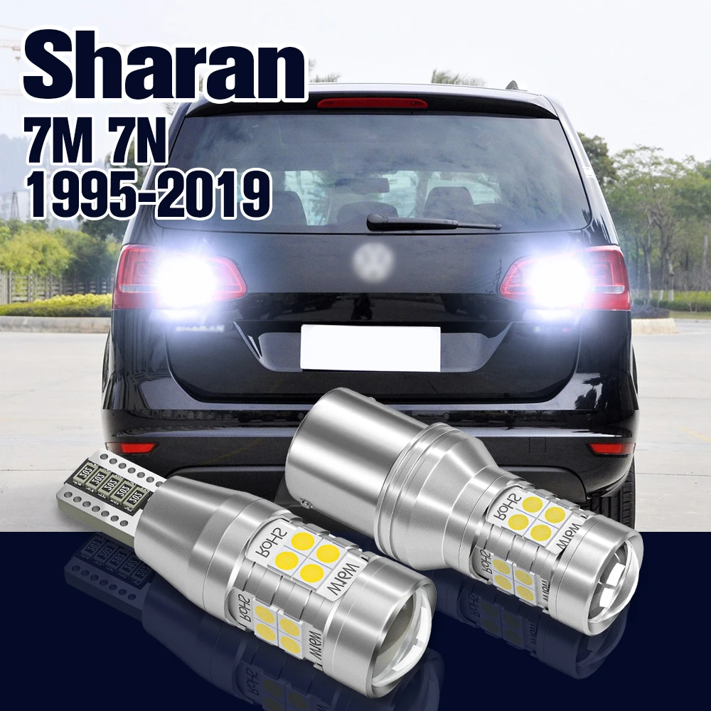 Reverse Light 2x LED Bulb Backup Lamp For VW Volkswagen Sharan 7M 7N Accessories 1995-2019 2011 2012 2013 2014 2015 2016