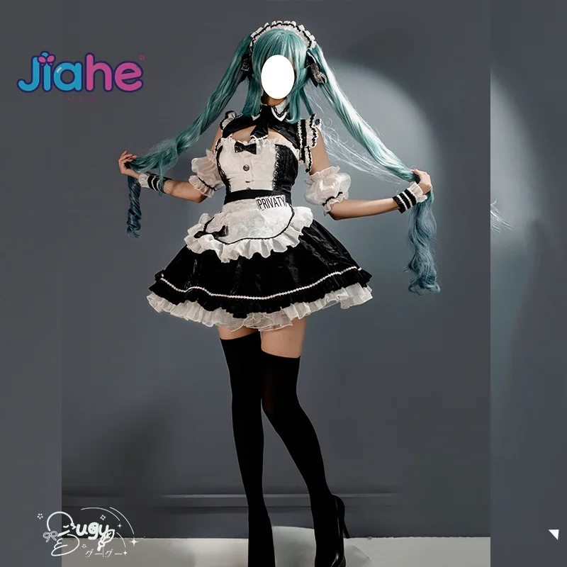 Gam diosa de la victoria: Nikke Privaty Cosplay disfraz de Privaldi sirvienta femenina vestido de Lolita conjunto de accesorios de corbata fiesta de Halloween nuevo uniforme