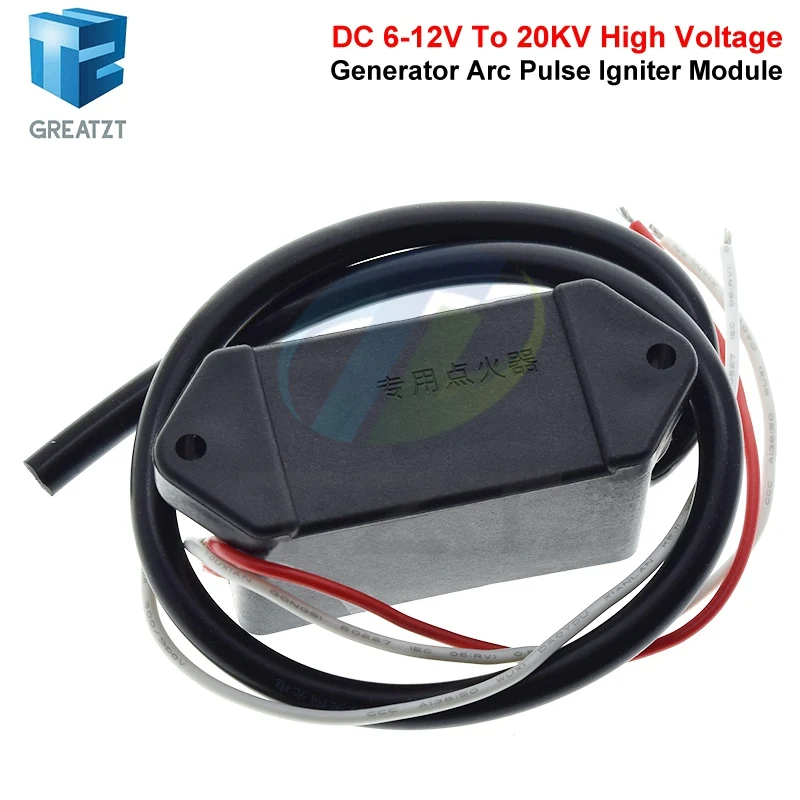 GREATZT 1/3PCS DC6-12V 20KV High Voltage Generator Pulse Arc Pulse High Voltage Package Module