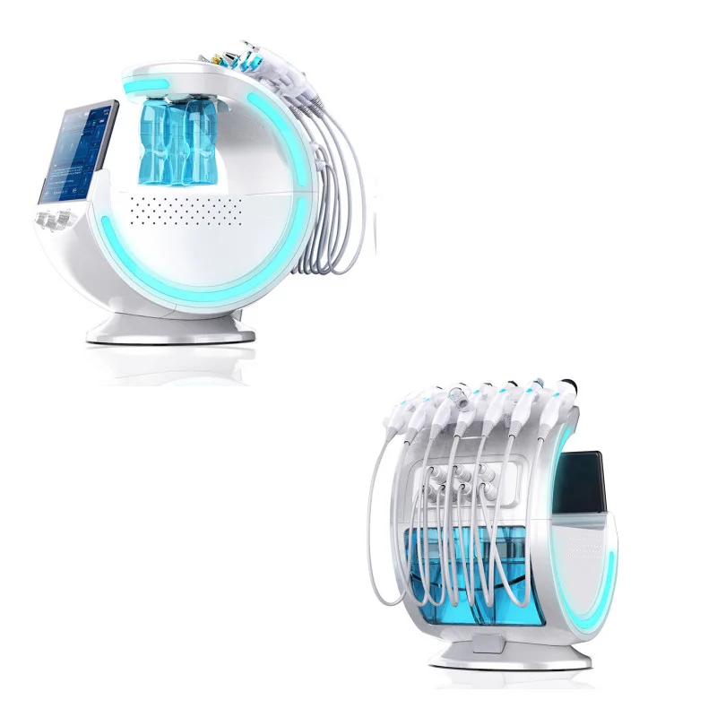 

7 in 1 Hydro facial machine Professional Ultrasonic Skin Rejuvenation Dermabrasion Hyperbaric Oxygen Facial Machine Deep