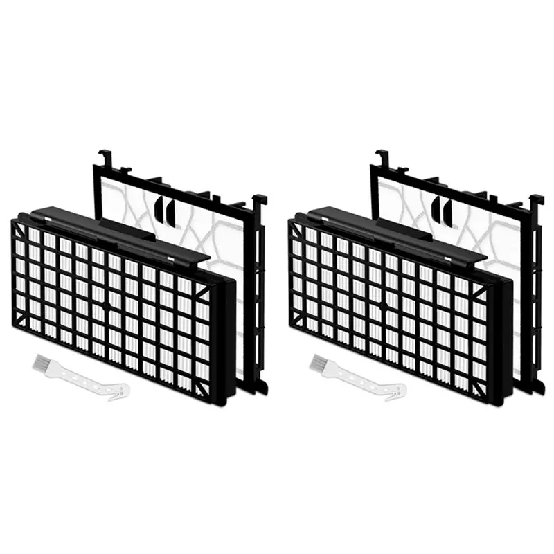 

【ESSENTIALS】2 комплекта фильтров Hepa для защиты двигателя, фильтры для пылесоса Siemens Q5.0 Extreme Silencepower VSQ5X1230