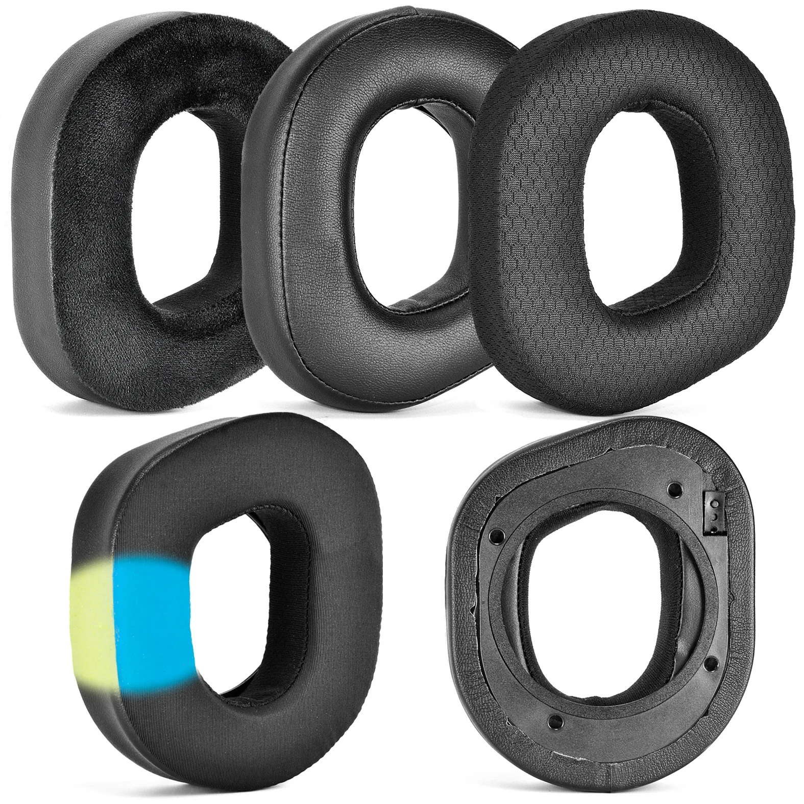 

HS80 Earpad For CORSAIR HS80 HS 80 RGB Headset Ear Pads Replacement Headphones Repair Parts Ear Covers