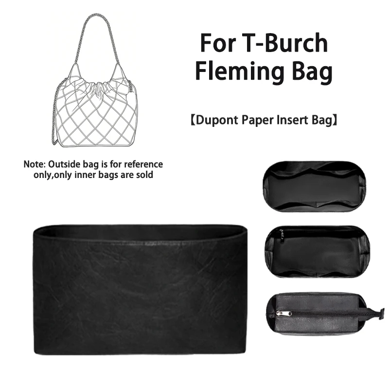 

EverToner, приятный для путешествий органайзер для формирования бумаги Dupont для сумки Fleming T-Burch, поддерживающая вставка для хранения структурированной сумки