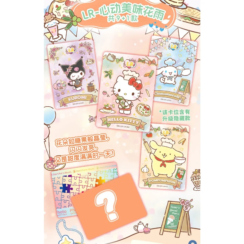 Echte Kabao Sanrio Charaktere Sammlung Karten Cartoon Schöne Anime Kreative und Einzigartige Graffiti Notebook Karten Kinder Geschenke