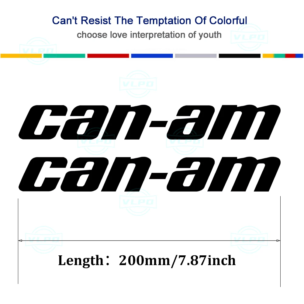 For Canam Maverick X3 Can Am Ryker 900 Renegade 800 Spyder F3 Outlander 1000 ATV Stickers Waterproof Decals Can-am Sticker view 3