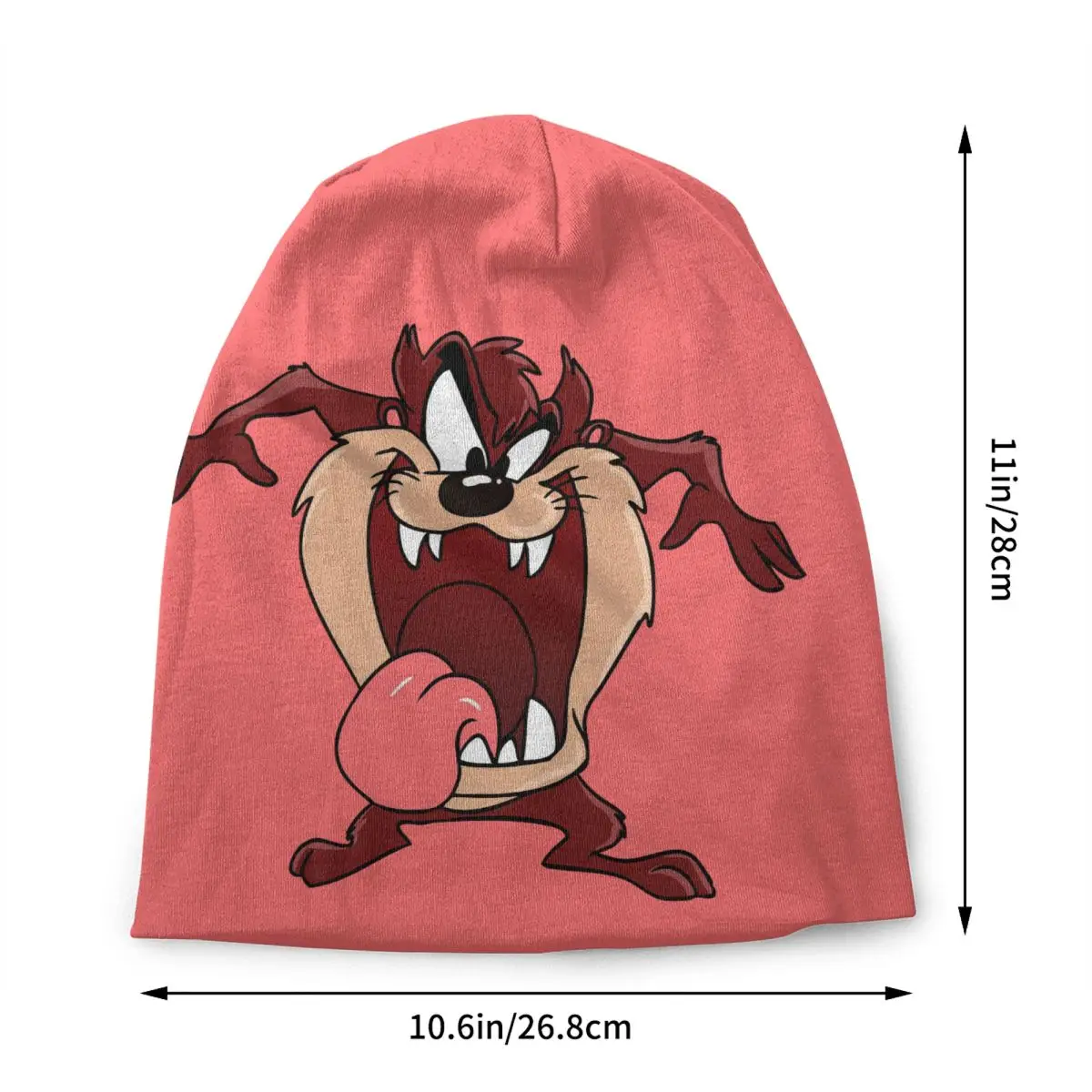 مخصص تسمانيا الشيطان بونيه القبعات الهيب هوب الحياكة قبعة للرجال النساء شتاء دافئ تاز الكرتون أنيمي Skullies Beanies قبعات