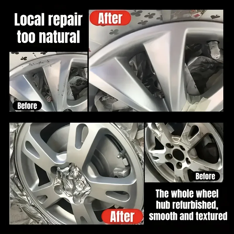 

120 г комплект для ремонта царапин в ступице колеса мотоцикла, полировка и реставрационный артефакт для колесных спиц — усовершенствованный воск, специально разработанный для