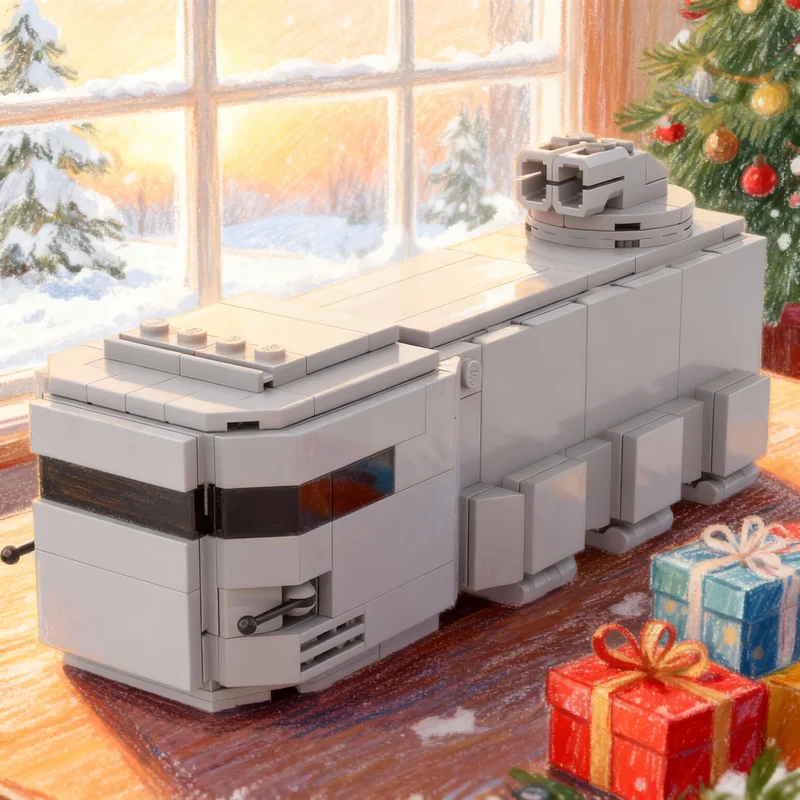 

286pcs MOC Star Battle Imperial Troop Transport Rebels Model Building Christmas Gifts Blocks Construction DIY Idea Toy Creative