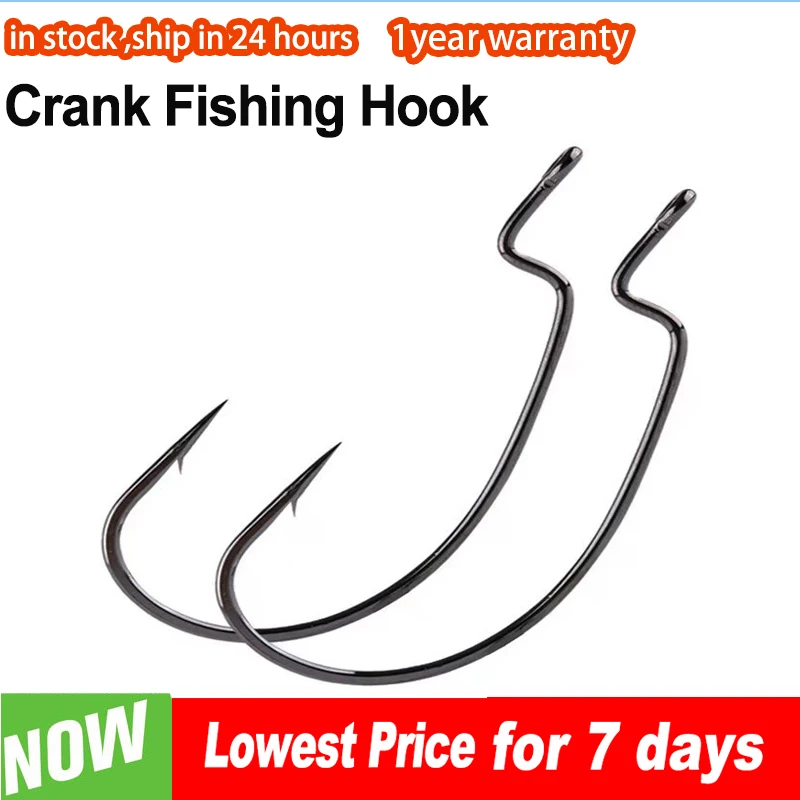 Anzuelos de pesca de acero al carbono, herramienta de aparejos con púas, señuelo suave, 50 unidades por lote