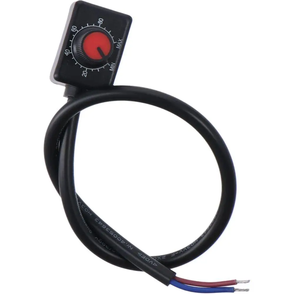 Plastic DC 0/1-10V Knob LED Dimmer Copper Red Anti-interference Strobe Dimmer Black Low Voltage Passive Dimmer Electrician