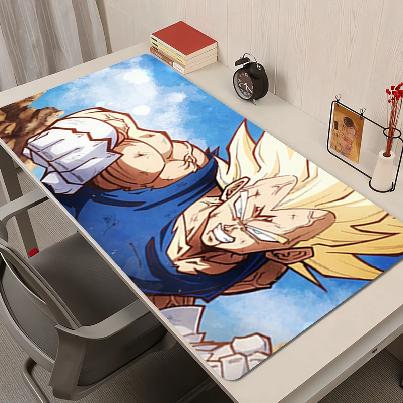 Mouse Pad Rubber HD Mousepad Office Desk Mat Pattern Gaming Mats Extended Pad PC Accessories Dragon Ball Non-Slip Keyboard Mat