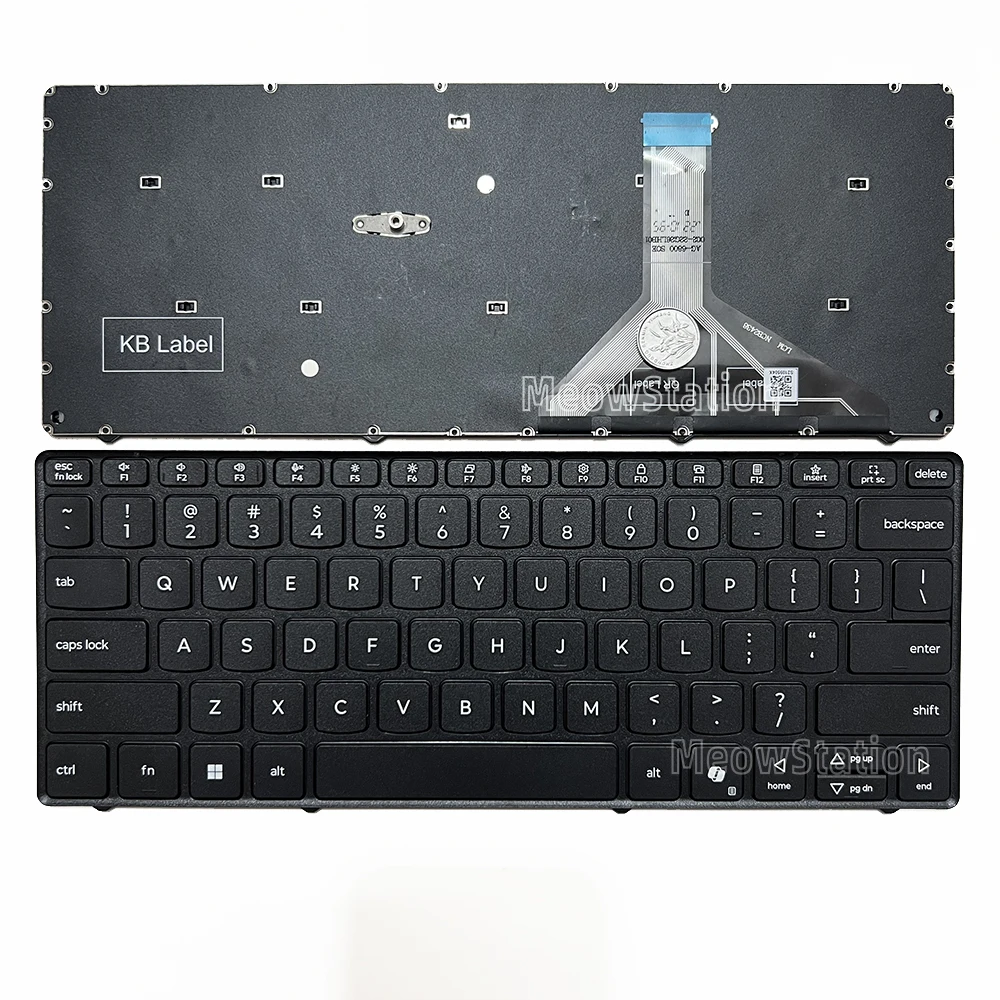 

Клавиатура без подсветки США/Великобритании для Lenovo 500w Yoga Gen 4, 300w Yoga Gen 4,82VM 82VN 82VQ 82VR.