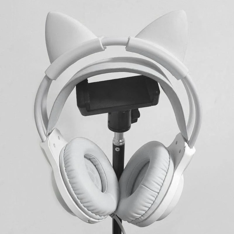 Adorable Silicone Cats Ear For Over Ear Headphones Personalize Styles With Removable And Washable Design Cats Ear