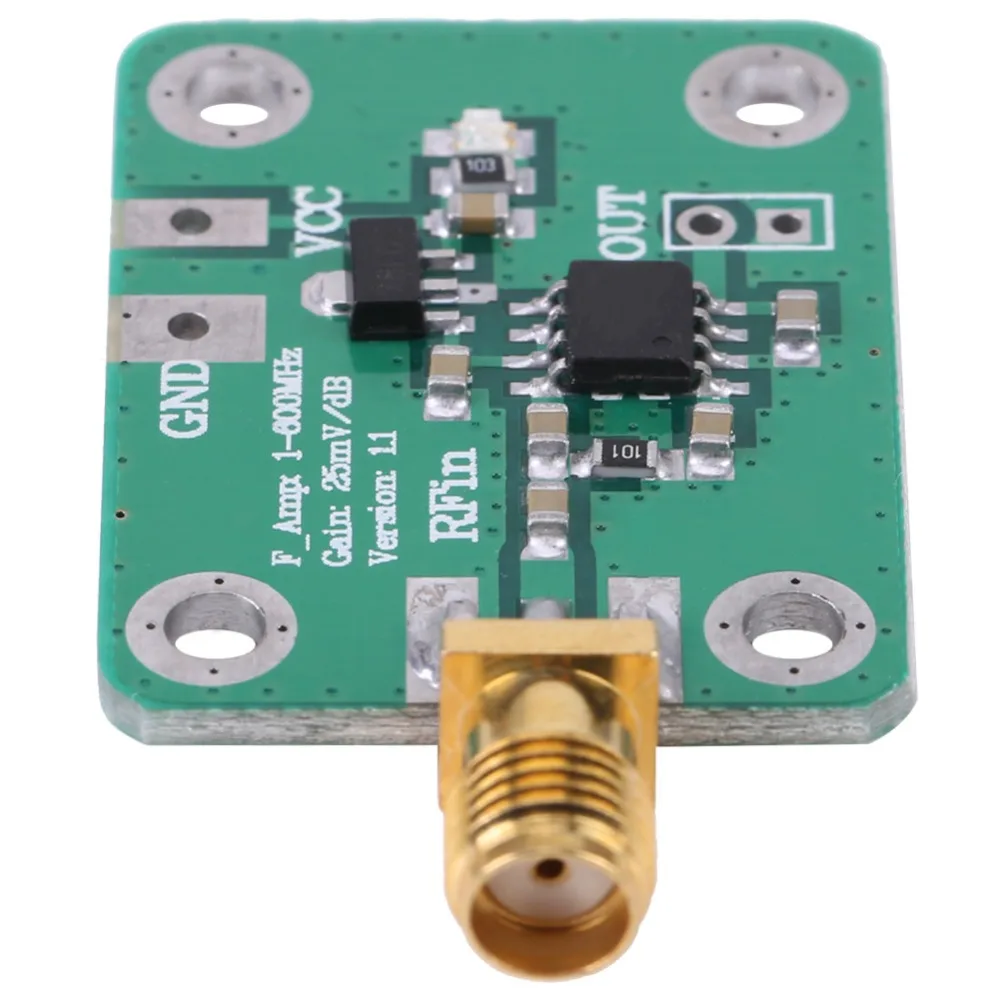 

1-600MHz Frequency Range Signal Power Meter -74dBm to 18dBm High Precision Transmission Intensity Meter Logarithmic Detector