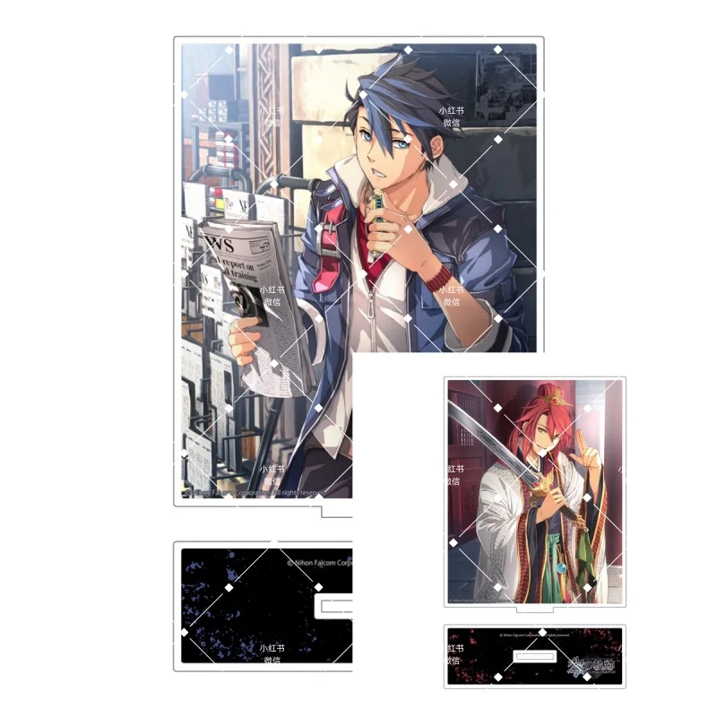 The Legend of Heroes: Kurono Kiseki GAME Rectangular Collectible items for anime enthusiasts HD Acrylic stand standing gift 15CM