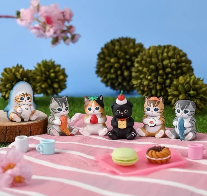 

Hot Sale Mofusand Fuzzy Puffy Cat Blind Box Series Kawaii Angel Action Figure Cute Collectible Model Perfect Gift For Cat Lovers