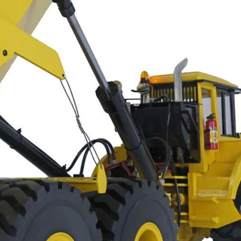 

XDRC 1/14 6*6 Metal Hydraulic Lifting RC Articulated A40G Truck Dumper Tipper Ready To Run Model Radio Sound Light Battey Gifts