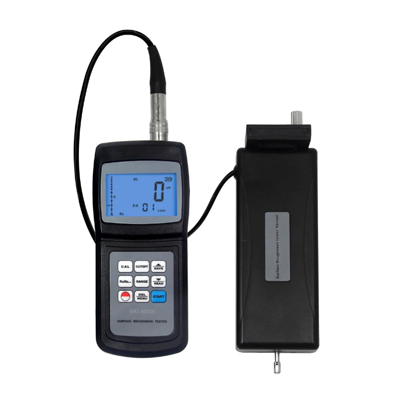 Portable Surface Roughness Tester Meter, Surface Texture Measuring Instrument for Machinery‑Processed Metal Parts